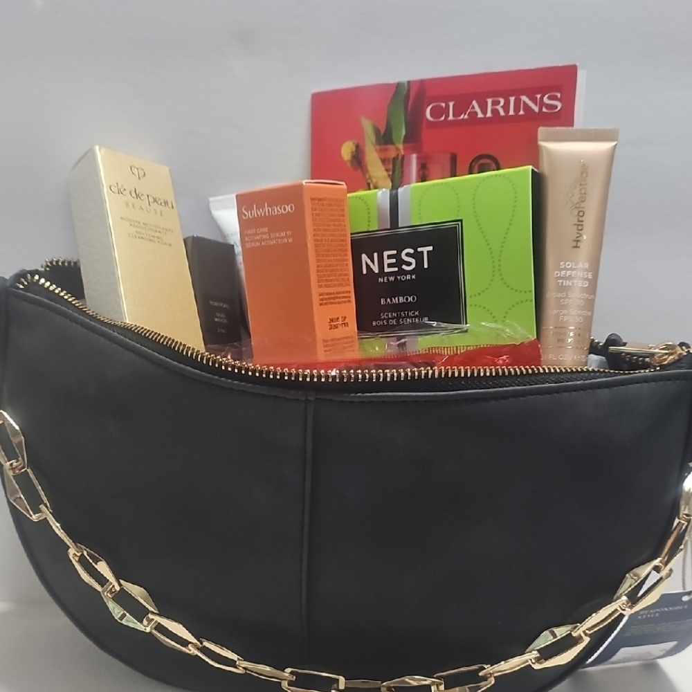 NEW HandBag+ Skincare+makeup+Jewelry